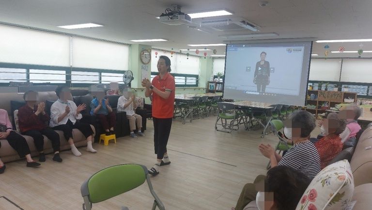 사방치기 게임 / 인지활동 인지 놀이 / 건강체조