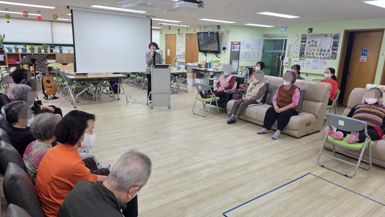 주간보호 예배 / 인지 실버 체육의 시간