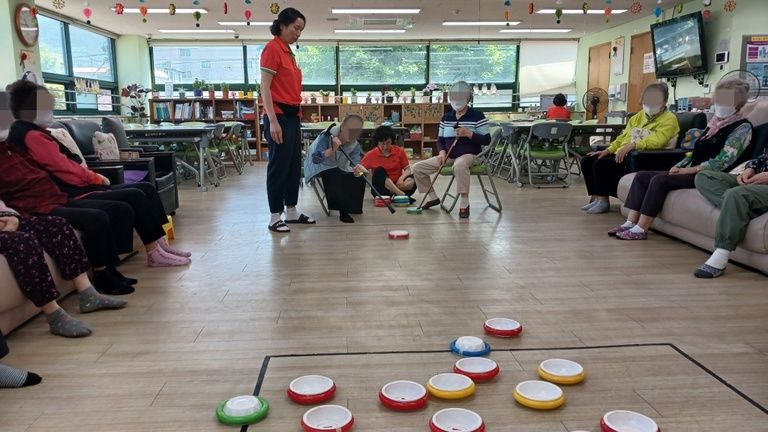 지팡이 컬링 / 밥 컬링