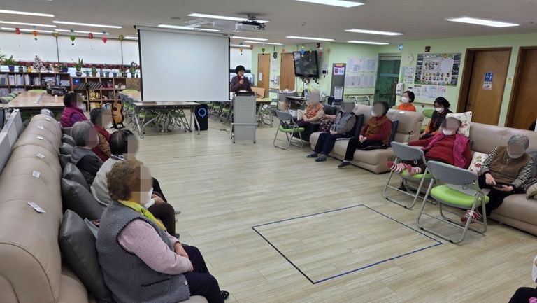 주간보호 예배 / 인지활동 색칠 공부 