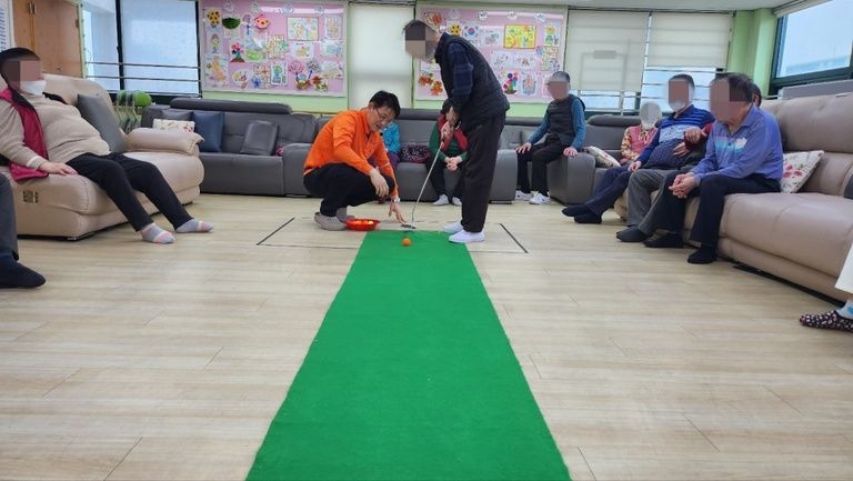 신체활동 골프게임 / 태극기 만들기
