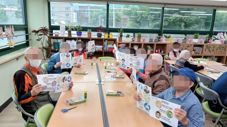 감염 예방 / 투호던지기