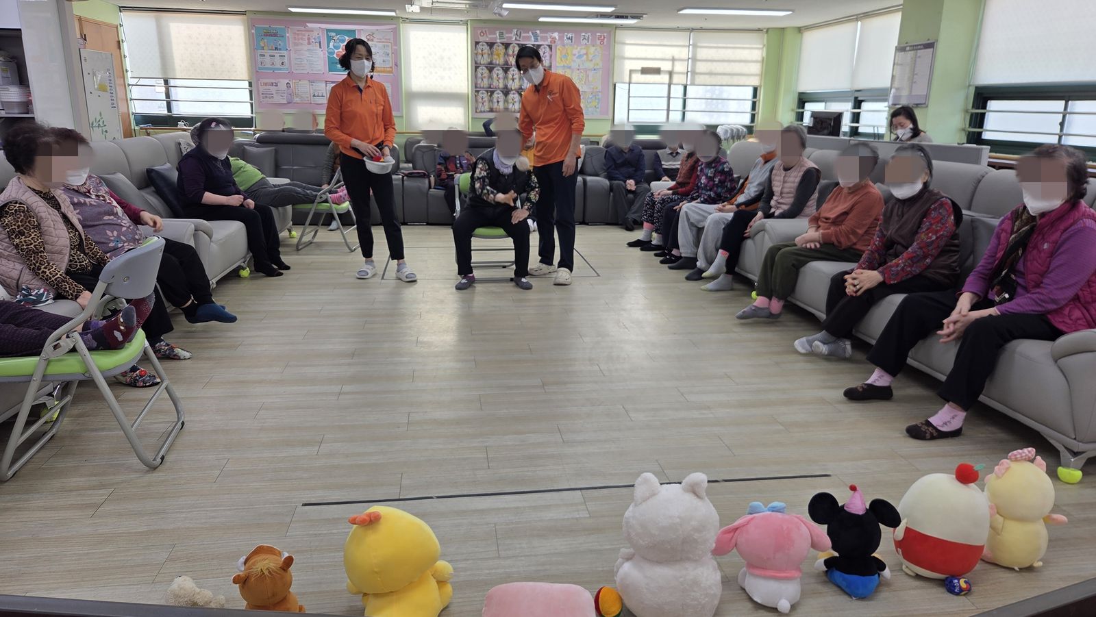 신체활동 - 인형 맞추기 / 교구 인지 - 외부강사