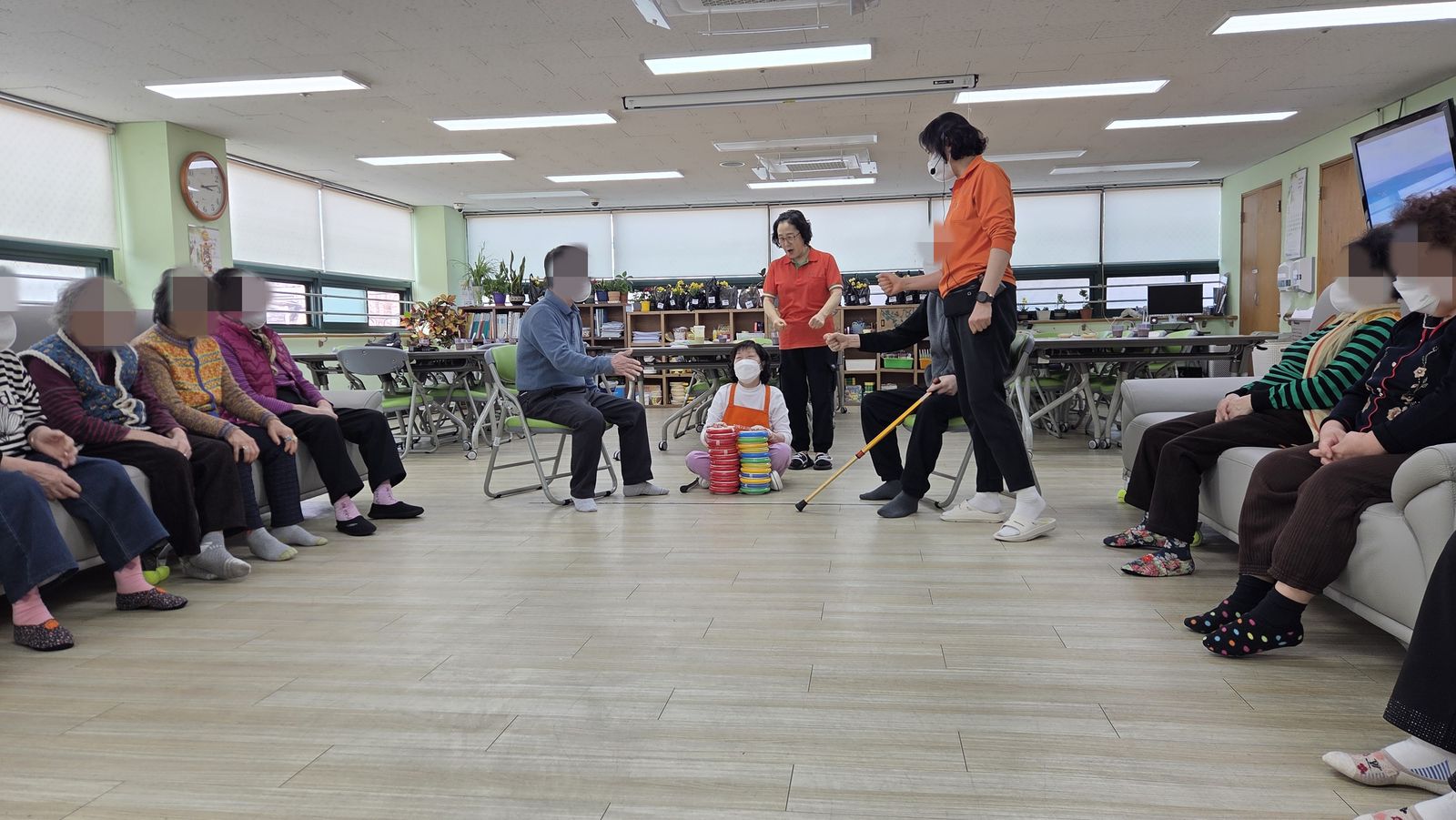 신체활동 - 밥컬링 / 원예활동 - 수선화 만들기