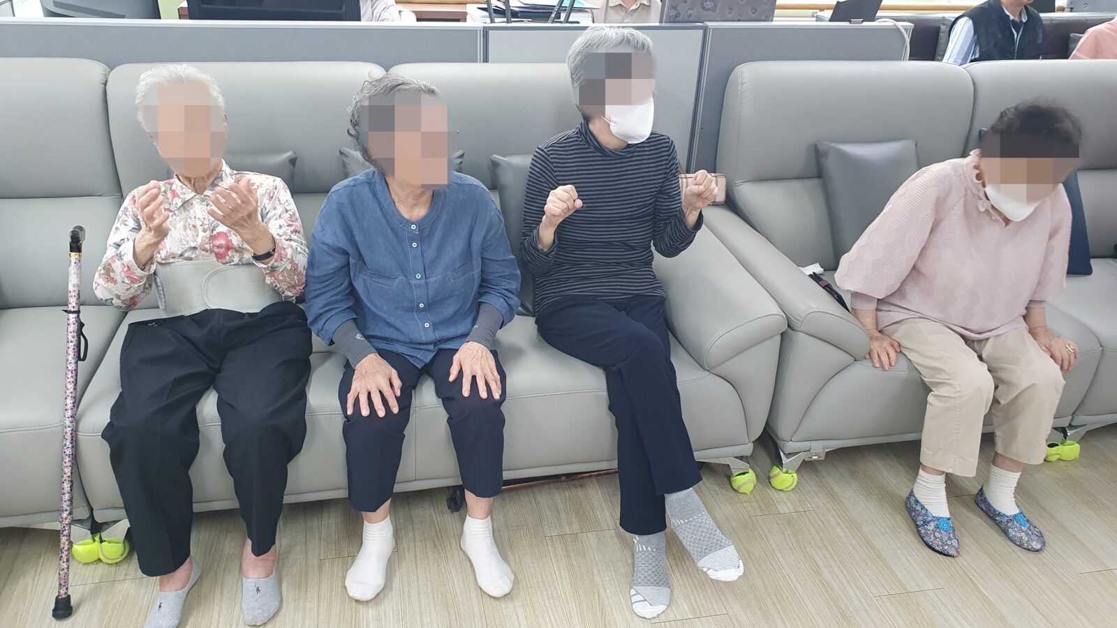 건강체조 / 인지 놀이 - 외부강사 / 인지활동 - 견우와 직녀